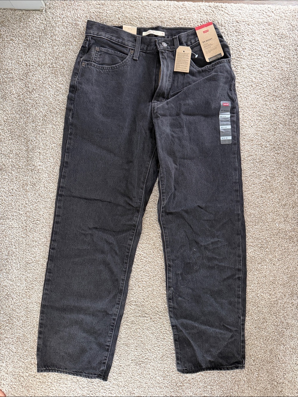 Levi's Women’s ‘94 baggy Jeans in Black